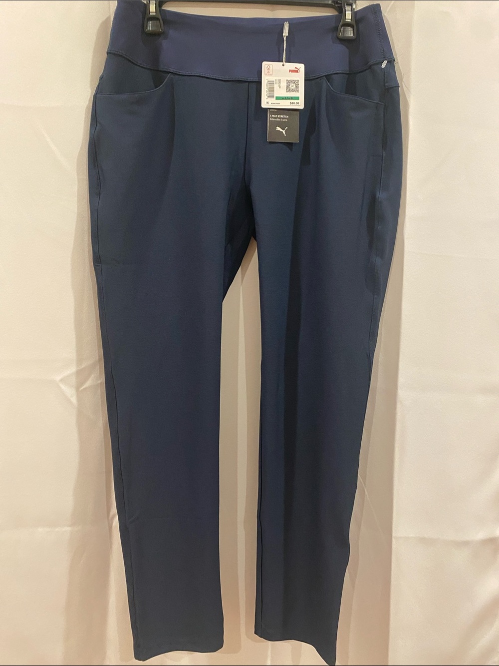 Puma Women’s Navy Slim Performance Joggers -Large
